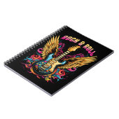 Rock n Roll gitaar vleugels Notitieboek (Linkerzijde)