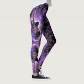 Rock N Roll Guitar Leggings - Rock Music (Rechts)