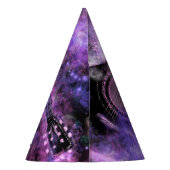 Rock N Roll Guitar Pet Rock Music Feesthoedjes (Achterkant)