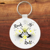 Rock n Roll Guitars Sleutelhanger (Voorkant)