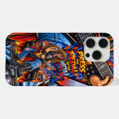 rock n roll iPhone hoesje (Achterkant horizontaal)