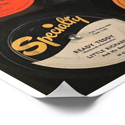 Rock 'n Roll is er om te blijven! Poster (Hoek)