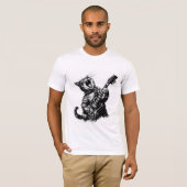 Rock n Roll Kat T-shirt (Voorkant volledig)