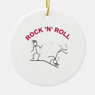 Rock 'N' Roll Keramisch Ornament