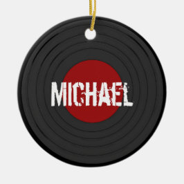 Rock N Roll Keramisch Ornament