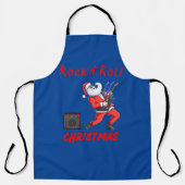 Rock-N-Roll Kerstmis Schort (Voorkant)