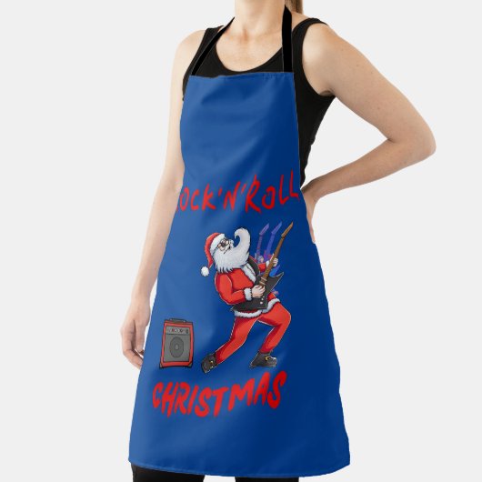 Rock-N-Roll Kerstmis Schort (Insitu)