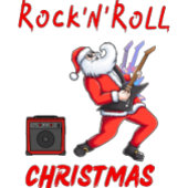 Rock-N-Roll Kerstmis T-shirt