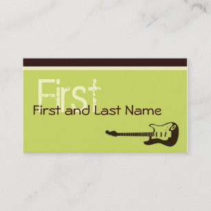 Rock n Roll Kind Calling Card Contactkaartje