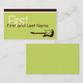 Rock n Roll Kind Calling Card Contactkaartje (Voorkant / Achterkant)