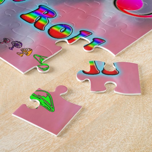 Rock n' Roll Legpuzzel (Zijkant)