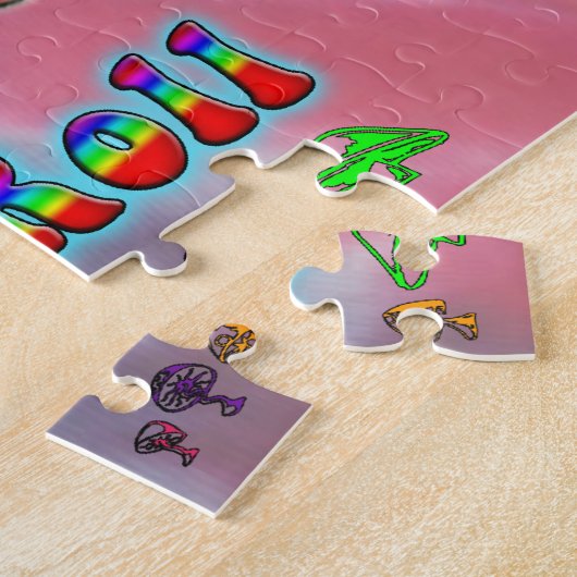 Rock n' Roll Legpuzzel (Zijkant)