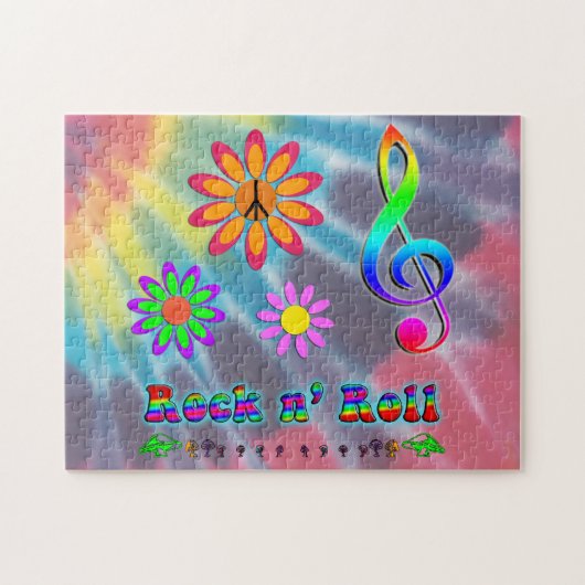 Rock n' Roll Legpuzzel (Horizontaal)