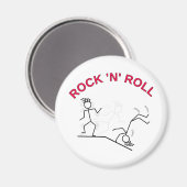 Rock 'N' Roll Magneet (Voorkant / Achterkant)