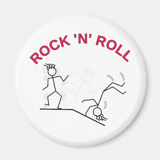 Rock 'N' Roll Magneet (Voorkant)