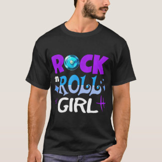 Rock N Roll Meisje Rock Liefhebber Muziek T-shirt