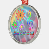 Rock n' Roll Metalen Ornament (Links)