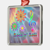 Rock-'n-roll Metalen Ornament (Links)