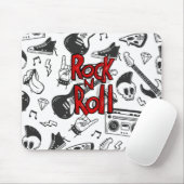 Rock N Roll Muismat (Met muis)