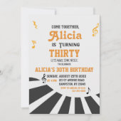 Rock-'n-roll-muziek voor volwassenen kaart (Voorkant)