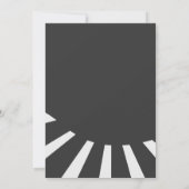 Rock-'n-roll-muziek voor volwassenen kaart (Achterkant)