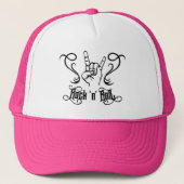 Rock 'n' Roll-muzieksymbool Trucker Pet (Voorkant)