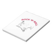 Rock 'N' Roll Notitieblok (Linkerzijde)