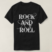 rock-'n-roll-ontwerp t-shirt (Design voorkant)