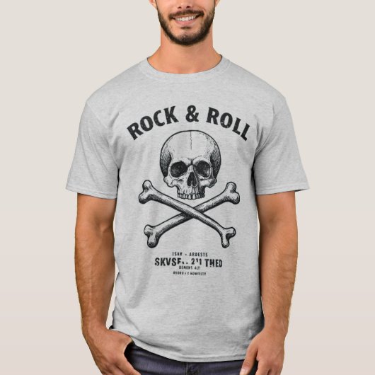 Rock-'n-roll-opstand T-shirt (Voorkant)