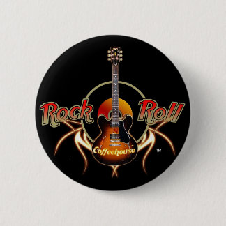 Rock n Roll Pin Ronde Button 5,7 Cm