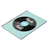 Rock N Roll Platenboek Notitieboek (Linkerzijde)