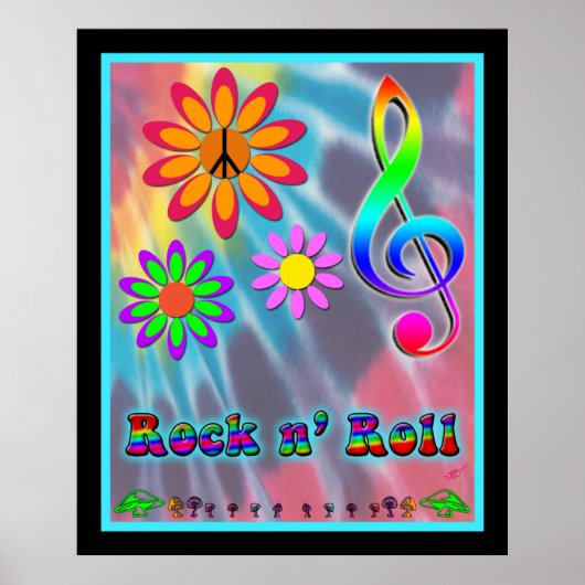 Rock n' Roll Poster (Voorkant)