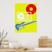 Rock 'n' Roll Poster (Keuken)