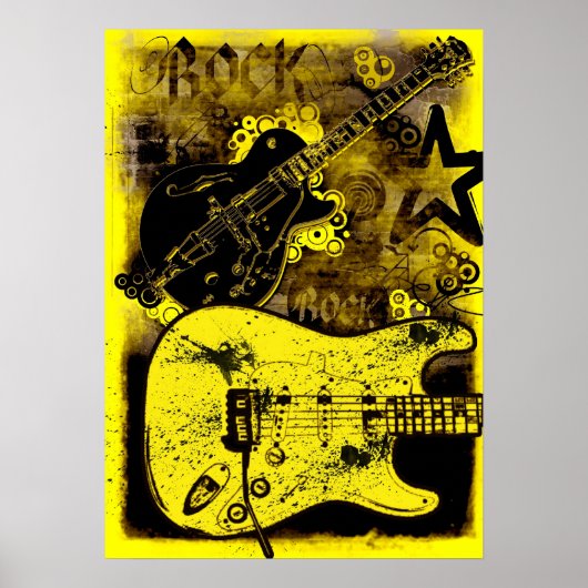Rock n Roll Poster (Voorkant)