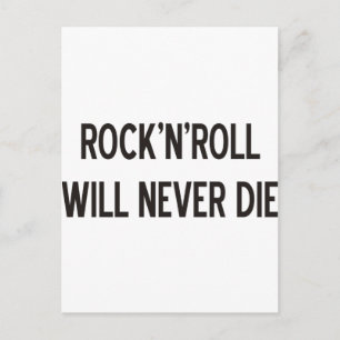 Rock 'n' Roll Products & Design! Briefkaart