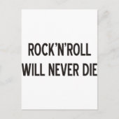 Rock 'n' Roll Products & Design! Briefkaart (Voorkant)