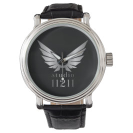 Rock N Roll Promo Music Studio plaats uw logo Horloge