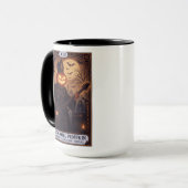 Rock 'n Roll Pumpkin Mok - Gothic Tarot Kaart (Voorkant links)