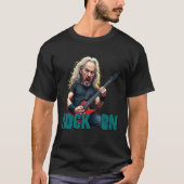 ROCK-N-ROLL REBEL T-SHIRT (Voorkant)