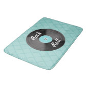 Rock n Roll Record Badmat Tapijt (Gekanteld)