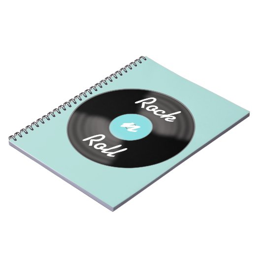 Rock N Roll Record Notitieboek (Linkerzijde)