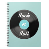 Rock N Roll Record Notitieboek (Voorkant)