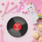Rock N Roll Record Papier Borden Papieren Bordje (Feest)