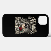 Rock n Roll Rockabilly Dog Schnauzer Hairdresser Case-Mate iPhone Case (Achterkant (horizontaal))