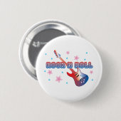 Rock N Roll Ronde Button 5,7 Cm (Voorkant /achterkant)