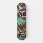 Rock N Roll Skateboard (Voorkant)
