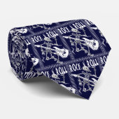 Rock N Roll, Skeleton Stropdas (Opgerold)