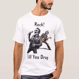Rock 'n' Roll Skeletten T-shirt