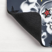Rock-N-Roll Skull 1980's catch phrase muismat (Hoek)