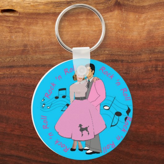 Rock ' n Roll Sleutelhanger (Voorkant)